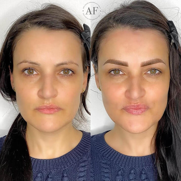 Semi Permanent Makeup - Ombre eyebrows Semi Permanent Makeup - Ombre eyebrows